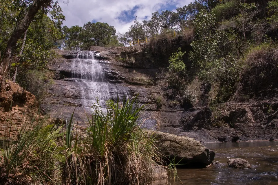 Wasserfall, Naturpark La Periquera