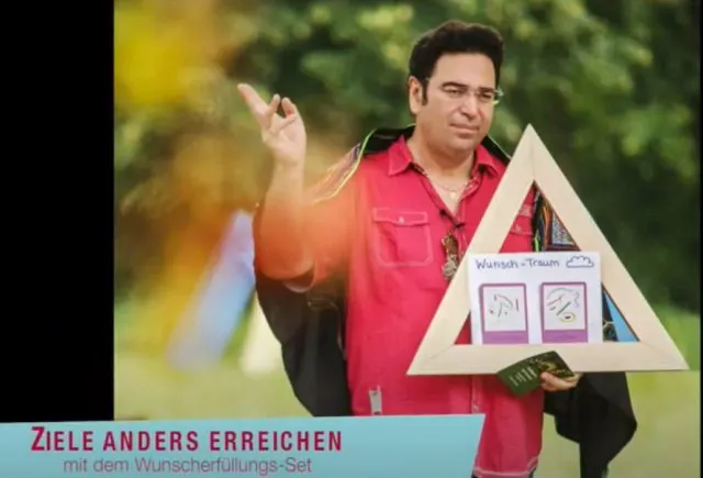 Gebetsdreieck zur Wunscherfüllung Gerardo J. Laempe